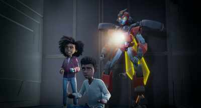 [computers whirring] - Transformers: EarthSpark