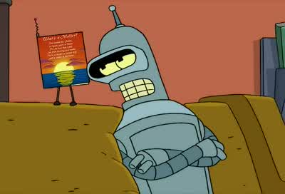 Comrade Bender, We must take to the streets! - Futurama