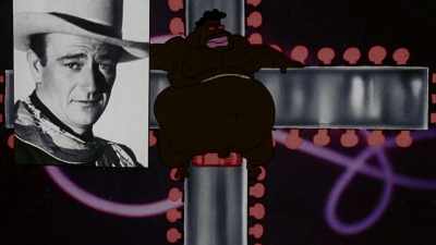 Conceptually,
Coonskin stirred up so much turmoil - Is That Black Enough for You?!?