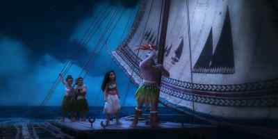 [conch blowing] - Moana 2