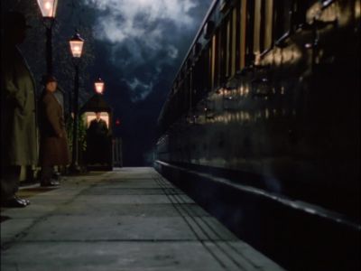 -[Conductor]
Yardly home, Yardly home. - Agatha Christie's Poirot