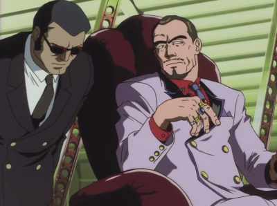 Confirm that we have the chip,
then destroy them. - Cowboy Bebop