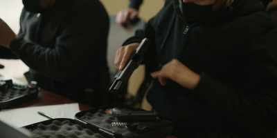 Confirm that
it's an empty firearm. - Navajo Police: Class 57