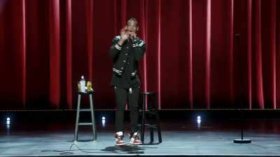 Confiscate this for evidence.
Okay, everything's good here." - Marlon Wayans: Woke-ish
