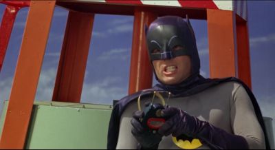 Confound it the batteries are dead - Batman