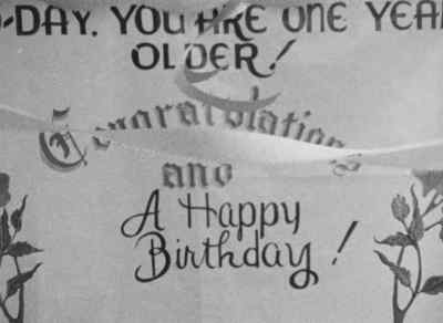 Congratulations, and a Happy Birthday! - Titicut Follies