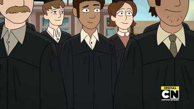 Congratulations, class of '76.
[ Cheers ] - Infinity Train