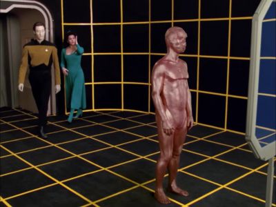 Congratulations, Data. It's a girl. - Star Trek: The Next Generation