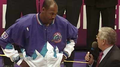 Congratulations, Karl Malone, - The Last Dance