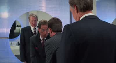 Congratulations BobThanksI remember when I was a young executive for this companyI used to call the old man funny namesIron buttbonenonce I even called him assholeBut there was always respectI always knew where the line was drawnAnd you just stepped over - RoboCop