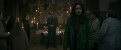 Congregation: ♪ Hair, blood,
Fire, sun, gone and 'ere ♪ - Lord of Misrule