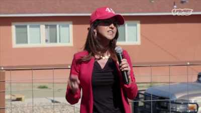 Congressional candidates
like Lauren Boebert - Q: Into the Storm