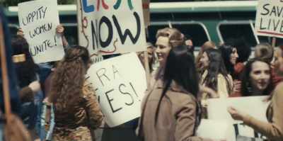 Congresswoman Chisholm,
do you foresee any opposition - Mrs. America