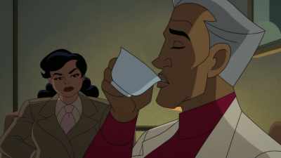 Conman and lunatic?
That's quite a combination, Mr. Haynes. - Batman: Caped Crusader