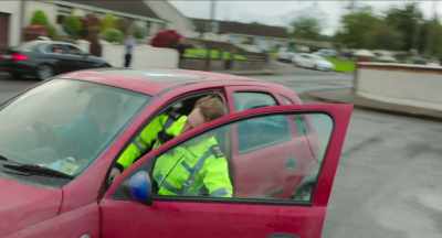 - Conor and Jock are on that bus. 
- I know! Come on! Move! - The Young Offenders