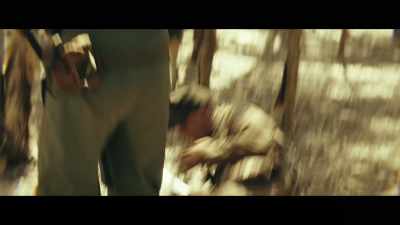 CONRAD: Whoa, whoa.
Wait! Hold your fire! - Kong: Skull Island