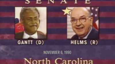 Conservative incumbent
Jesse Helms won a fourth term, - The Last Dance