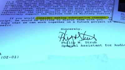 "Consider making substantive changes." - Theaters of War