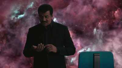 Consider one microgram
of table salt, - Cosmos: Possible Worlds