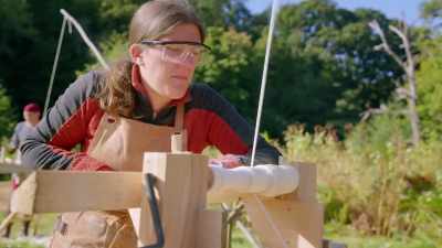 Considering it's my first time
doing it, - Handmade: Britain's Best Woodworker