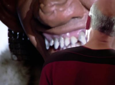 Considering the rate
at which you imbibe, sir, - Star Trek: The Next Generation