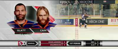 Considering this will be
Glatt's first hockey game - Goon: Last of the Enforcers