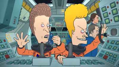 [console beeping] - Beavis and Butt Head Do the Universe