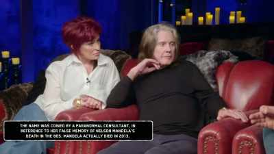 Conspiracy theorists
believe this is proof of - The Osbournes Want to Believe