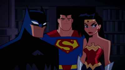 Constantine was hit by an
accent-exaggerator spell - Justice League Action