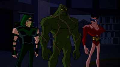 Constantine summoned us here
and explained the situation. - Justice League Action