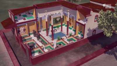 Constructed on two levels, - Roman Megastructures