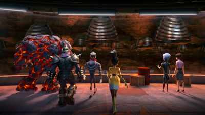 Construction moves pretty fast - Megamind vs. the Doom Syndicate