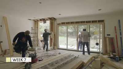 Construction is popping
at the Hodge's. - Why the Heck Did I Buy This House?