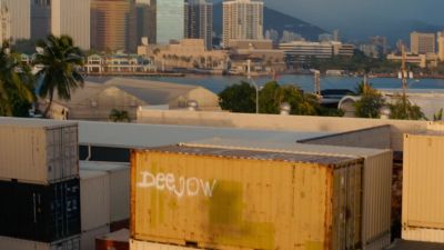 [construction vehicle
rumbling, clanking] - NCIS: Hawai'i