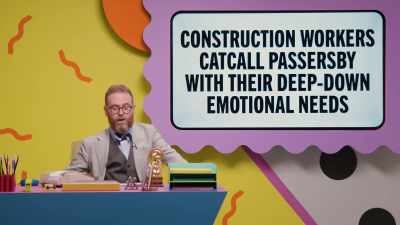 "Construction workers catcall passersby - Make Some Noise
