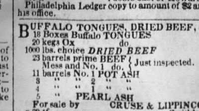 Consumers in the East
had now developed - The American Buffalo