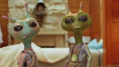 [contemplative muttering] - Alien TV