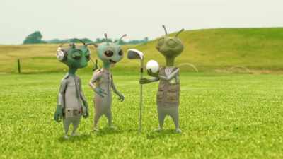 [contented babbling] - Alien TV