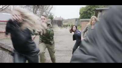 (contestant running) - Dinosaur Hotel 2