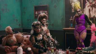 [contestants laughing] - The Boulet Brothers' Dragula: Titans