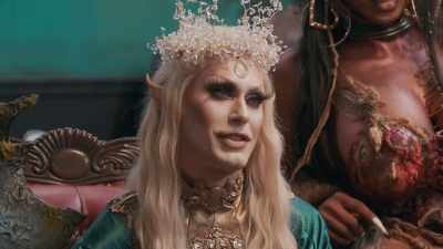 [contestants laughing] - The Boulet Brothers' Dragula: Titans