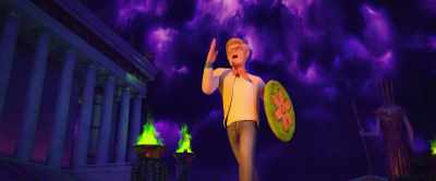 [continues yelling] - Scoob!