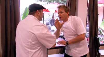 CONTROL IT, WHETHER YOU'RE
RUNNING THE PIZZA SIDE, - Kitchen Nightmares