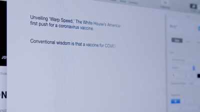 Conventional wisdom
is that a vaccine for COVID-19 - How to Survive a Pandemic