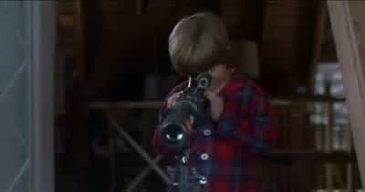 Cool! Check the back. - Home Alone 3