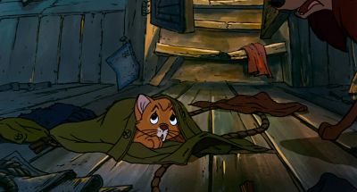 Cool it guys It's just a cat - Oliver &amp; Company