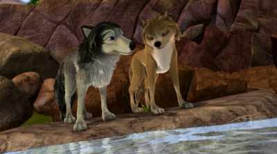 Cool mountain water
sure hits the spot.
[chuckles] - Alpha & Omega: Journey to Bear Kingdom