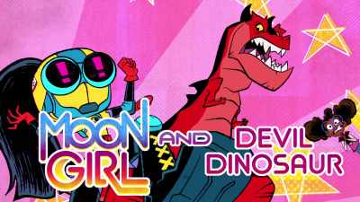Cool that you're into
volleyball, but you know, - Marvel's Moon Girl and Devil Dinosaur
