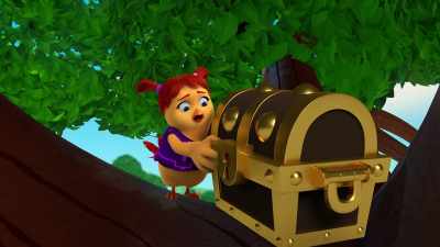 Coop, can you build something
to lower it to the ground? - The Chicken Squad