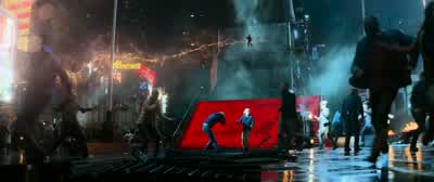 COP: Do we have visual on Spider-Man? - The Amazing Spider Man 2
